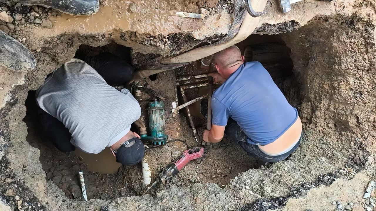 淄博消防官网漏水检测维修维修现场实拍:漏水检测定位与维修施工