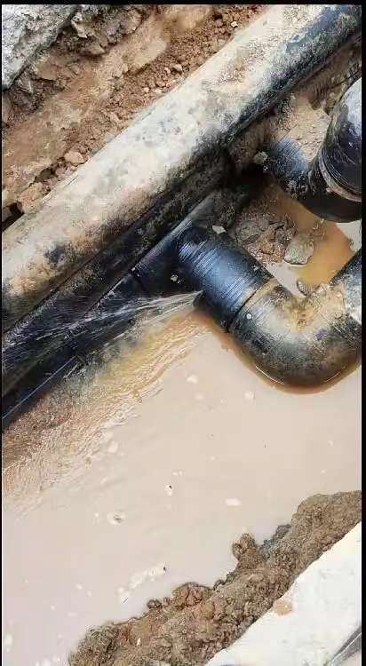 青岛地埋电缆断线故障维修现场实拍:漏水检测定位与维修施工