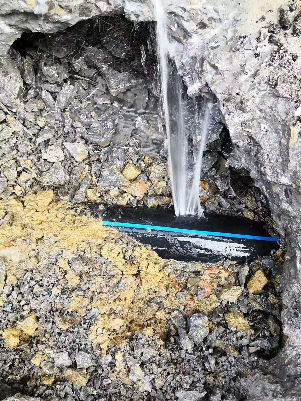 检测现场实拍:漏水检测定位与维修施工