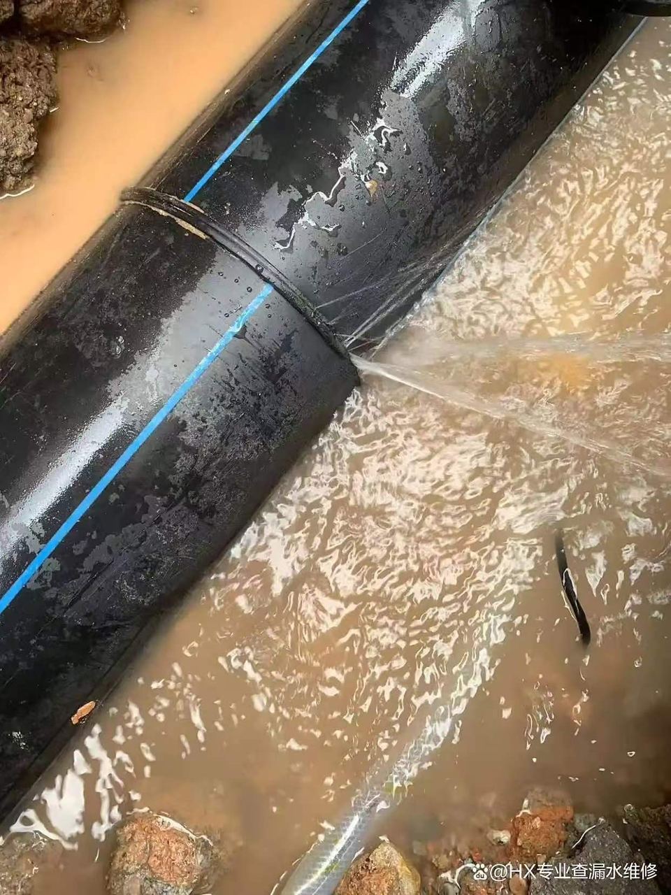 徐州热力供暖管网查漏维修现场实拍:漏水检测定位与维修施工
